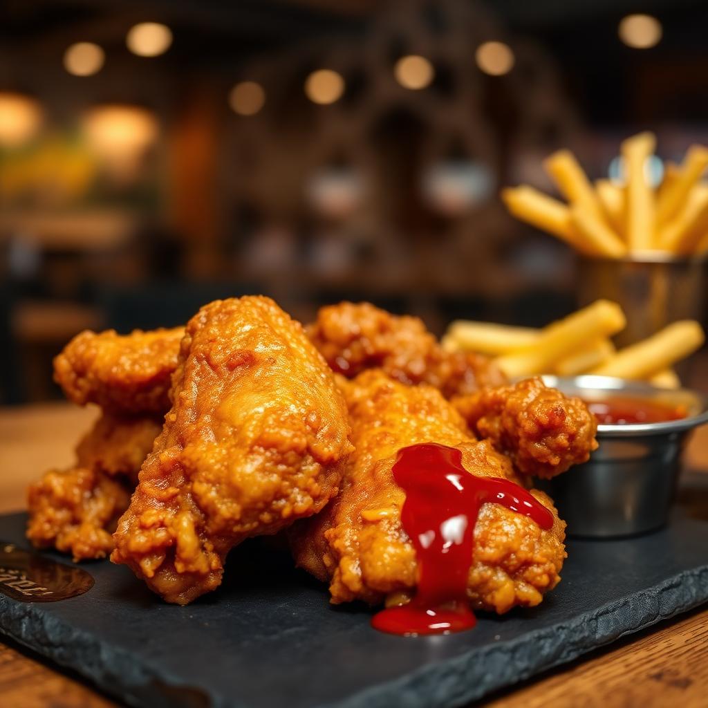 Ailes de poulet croustillantes